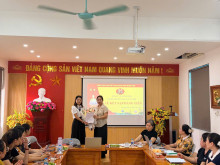 Lễ kết nạp Đảng viên mới của Chi bộ trường Mầm non Cự Khê